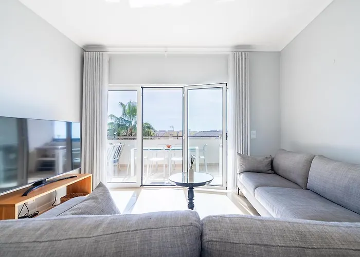 דירה Bright And Modern 2 Bed In Vale De Parra Bicas